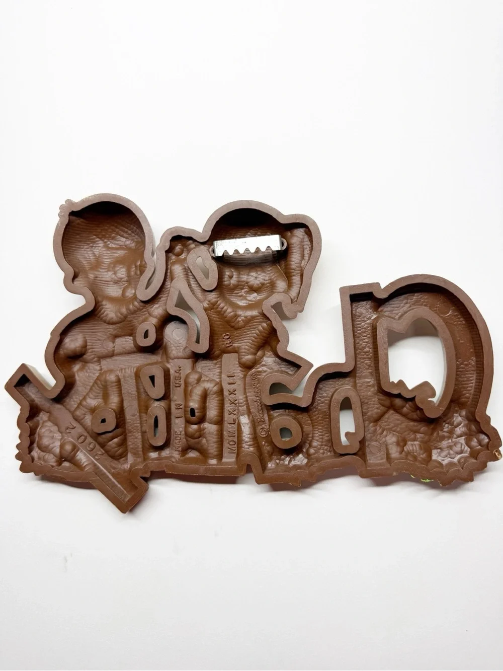Vintage 80s Burwood Products Faith Hope Charity Kid Wall Art